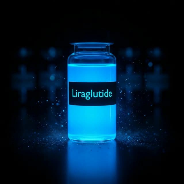 Liraglutide – Wissenschaftliche Illustration