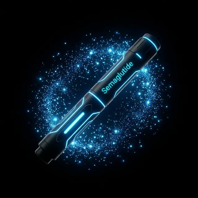 Semaglutide – Wissenschaftliche Illustration