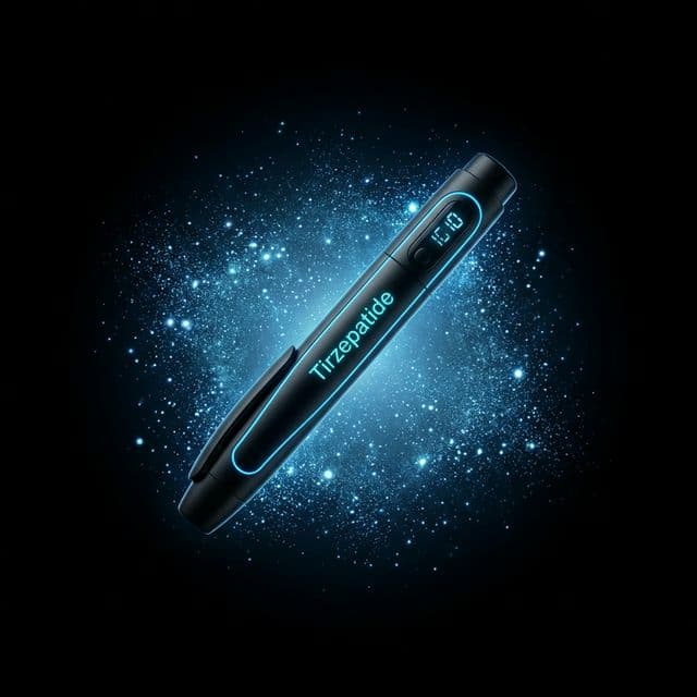 Tirzepatide – Wissenschaftliche Illustration