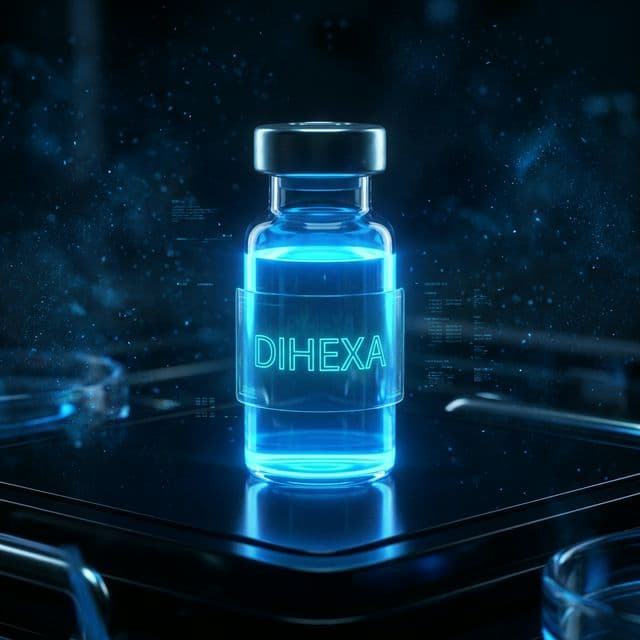 Dihexa – Wissenschaftliche Illustration