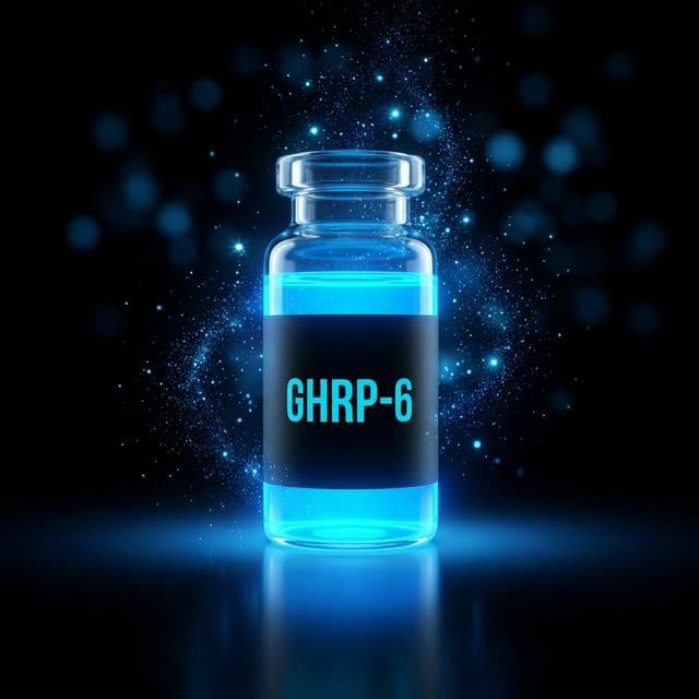 GHRP-6 – Wissenschaftliche Illustration